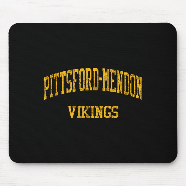 Pittsford-Mendon High School HS Pittsford NY Mousepad (Vorne)