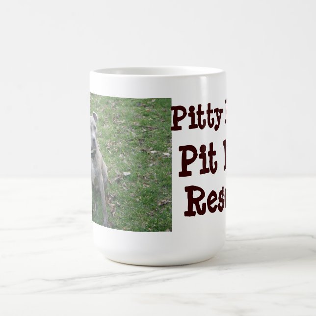 Pitty Party-Gruben-Stier-Rettungs-Tasse Kaffeetasse (Mittel)