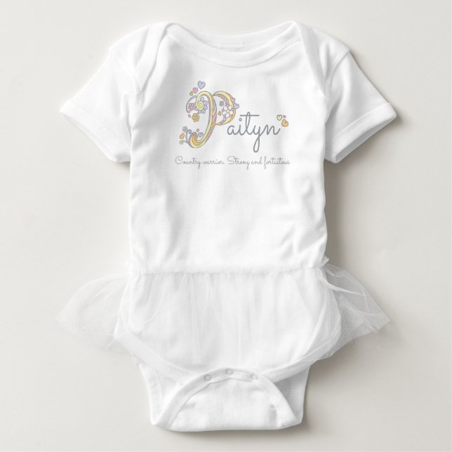 Pityn Girls P Name bedeutet Custom tee (Vorderseite)
