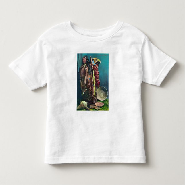 Piuta gebürtige Mutter und Kind in einem Papoose Kleinkind T-shirt (Vorderseite)