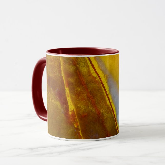 Piute-Jasper Tasse (Vorderseite Links)