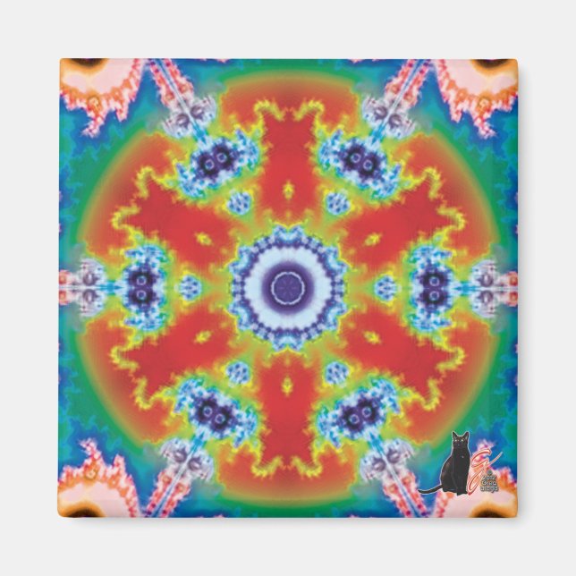 Pivitol Kaleidoscope Magnet (Vorne)