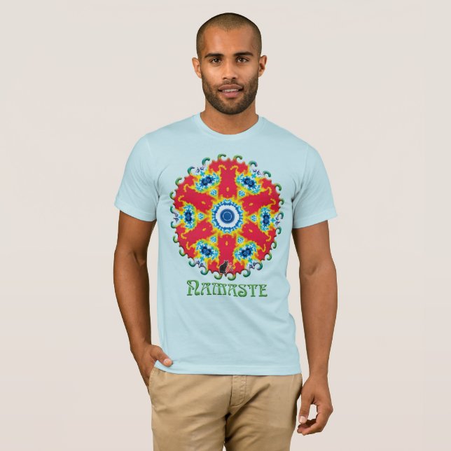Pivitol Namaste Kaleidoscope T-Shirt (Vorne ganz)
