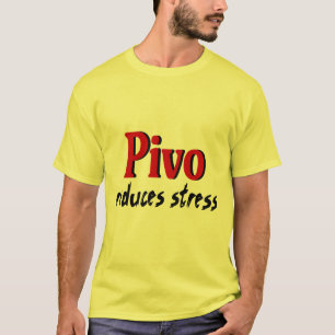 Pivo verringert Druck T-Shirt