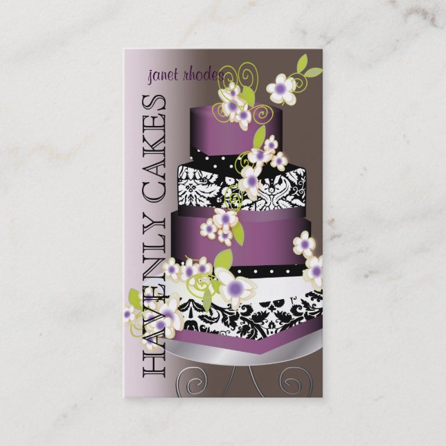 Pix Dezines Cake/Bäckerei/Pâtisserie Visitenkarte (Vorderseite)