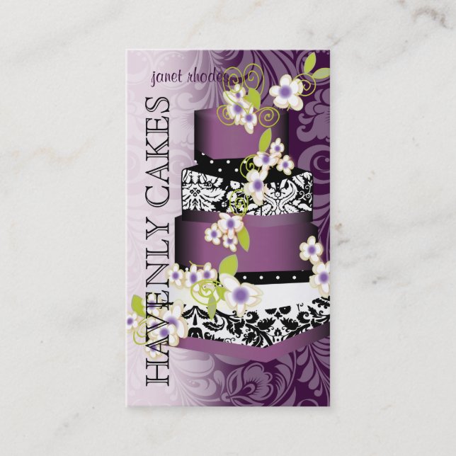 Pix Dezines Cake/Bäckerei/Pâtisserie Visitenkarte (Vorderseite)