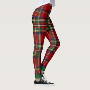 Pix Dezines Clan Stewart Tartan Leggings