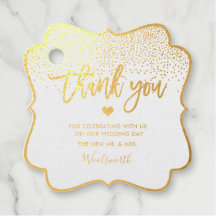Pix Dezines Gold Foil Confetti Modernes Skript