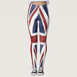 Pix Dezines GRUNGE UNION JACK Leggings