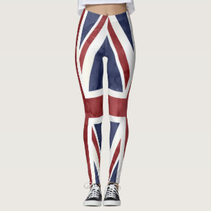 Pix Dezines GRUNGE UNION JACK Leggings