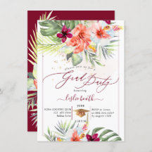 Pix Dezines H2 Tropisches Paradies Luau Abschluss 