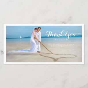 Pix Dezines Hochzeit Foto Vielen Dank Dankeskarte