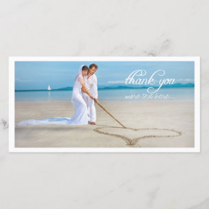 Pix Dezines Hochzeit Foto Vielen Dank Dankeskarte