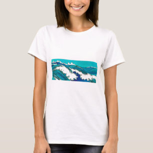 Pix Dezines konen uehara Ozeanwellen, 上 原 T-Shirt