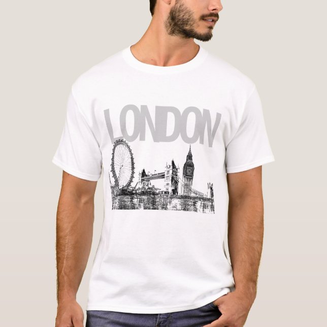 Pix Dezines london/Cititiscape T-Shirt (Vorderseite)