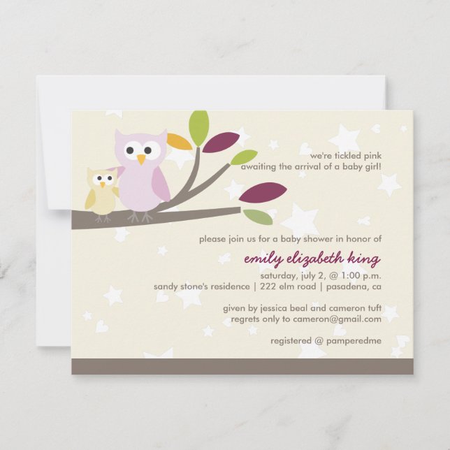 Pix Dezines Mommy+baby für eine Babydusche Einladung (Vorderseite)