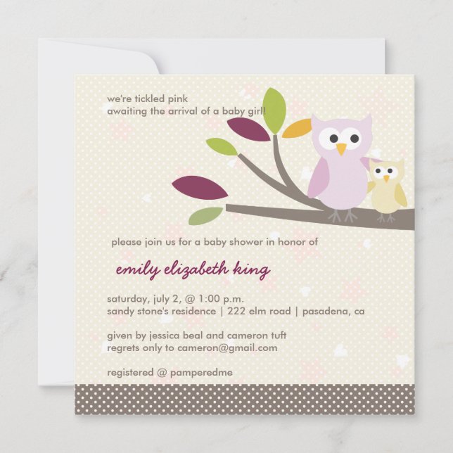 Pix Dezines Mommy+baby für eine Babydusche Einladung (Vorderseite)