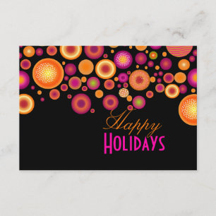 Pix Dezines Retro Frische Weihnachtsschmuck Kalend Einladung