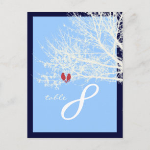 Pix Dezines Snowbirds Tischkarten Postkarte