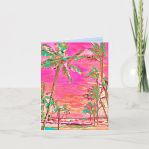 Pix Dezines Vintag Hawaii/Vielen Dank Dankeskarte