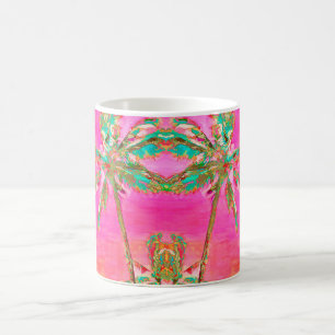 Pix Dezines Vintag Hawaiian Beach Tasse