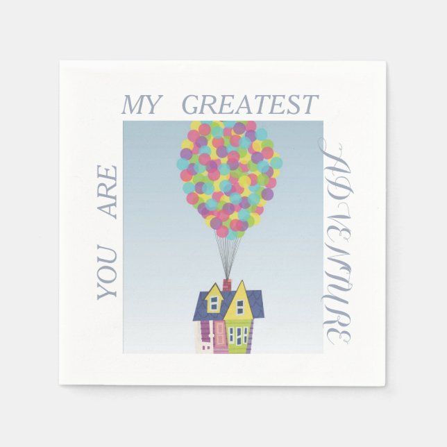 Pixar Up Filmserviette Serviette (Vorderseite)