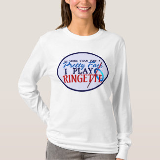 Pixart Ringette hübsches Gesicht T-Shirt