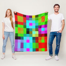pixated Fleece Blanket