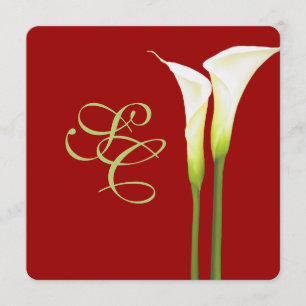 PixDezin calla lilies/DIY Hintergrund Einladung