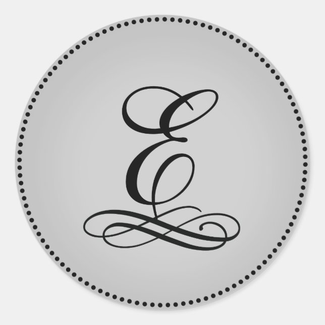 PixDezine DIY Schriftart+Hintergrundfarbe/Rollen Runder Aufkleber (Vorderseite)