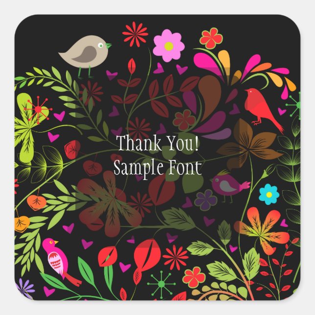 PixDezine-Retrostruktur/DIY-Hintergrundfarbe Quadratischer Aufkleber (Vorderseite)