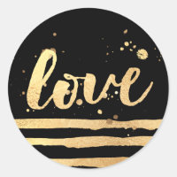 PixDezine-Streifen/getrübte Imitate Gold/Liebe