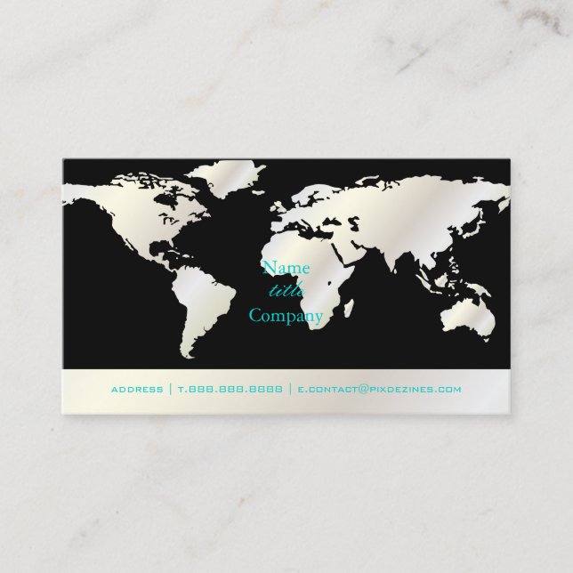 PixDezine - Weltweite Visitenkarte (Vorderseite)