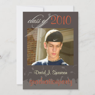 PixDezines 2011 Abschluss/Foto/Cap+Gown Einladung