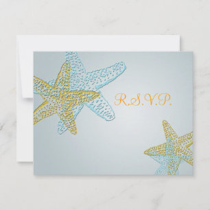 PixDezines 4.25"x5.5" uAwg, Seestern für 12x18 RSVP Karte