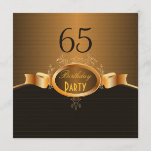 PixDezines 65 Geburtstagsparty/DU Deinen Event. Einladung