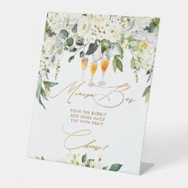 PixDezines Alabaster Rose Mimosa Bar Sockelschild