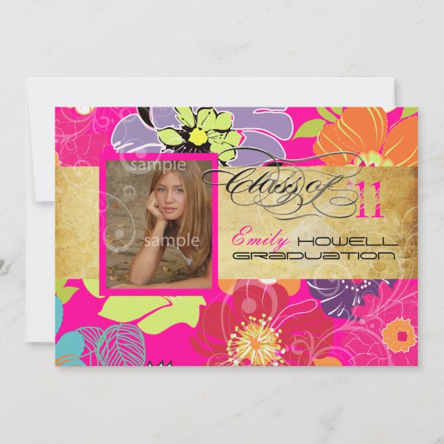 PixDezines Alegre 2011 Abschluss Einladung (Vorderseite)