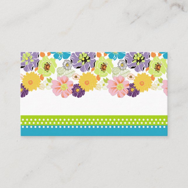 PixDezines Alegre/Mitzvah-Platzkarten Platzkarte (Vorderseite)