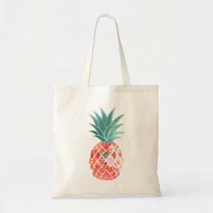 PixDezines Aloha Ananas + Fauxfolie Tragetasche