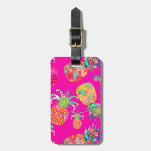 PixDezines Aloha Ananas Gepäckanhänger