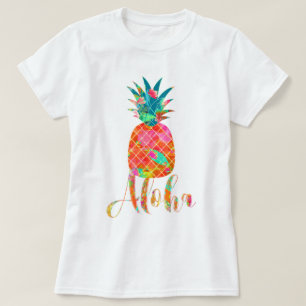 PixDezines Aloha Ananas T-Shirt