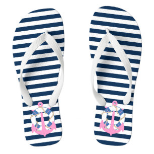 PixDezines-Anker/DIY-Farbverstellbare Streifen Flip Flops