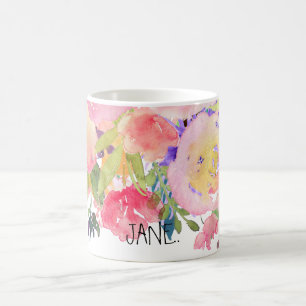 PixDezines Aquarell-Frühling, Tasse