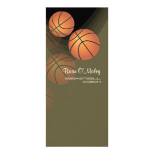 PixDezines Basketball-Trainer Visitenkarten Werbekarte