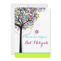 PixDezines Baum des Lebens Bat Mitzvah/diy Hinterg