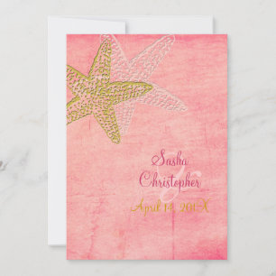 PixDezines Beach Hochzeitsempfang Einladung