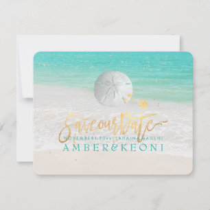 PixDezines Beach/Ocean/Starfish/ Save The Date