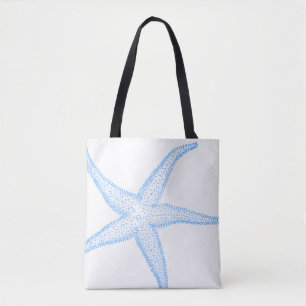 PixDezines blaue Starfish-/DIY-Hintergrundfarbe