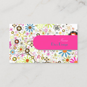PixDezines Blooms, BusinessCard Visitenkarte